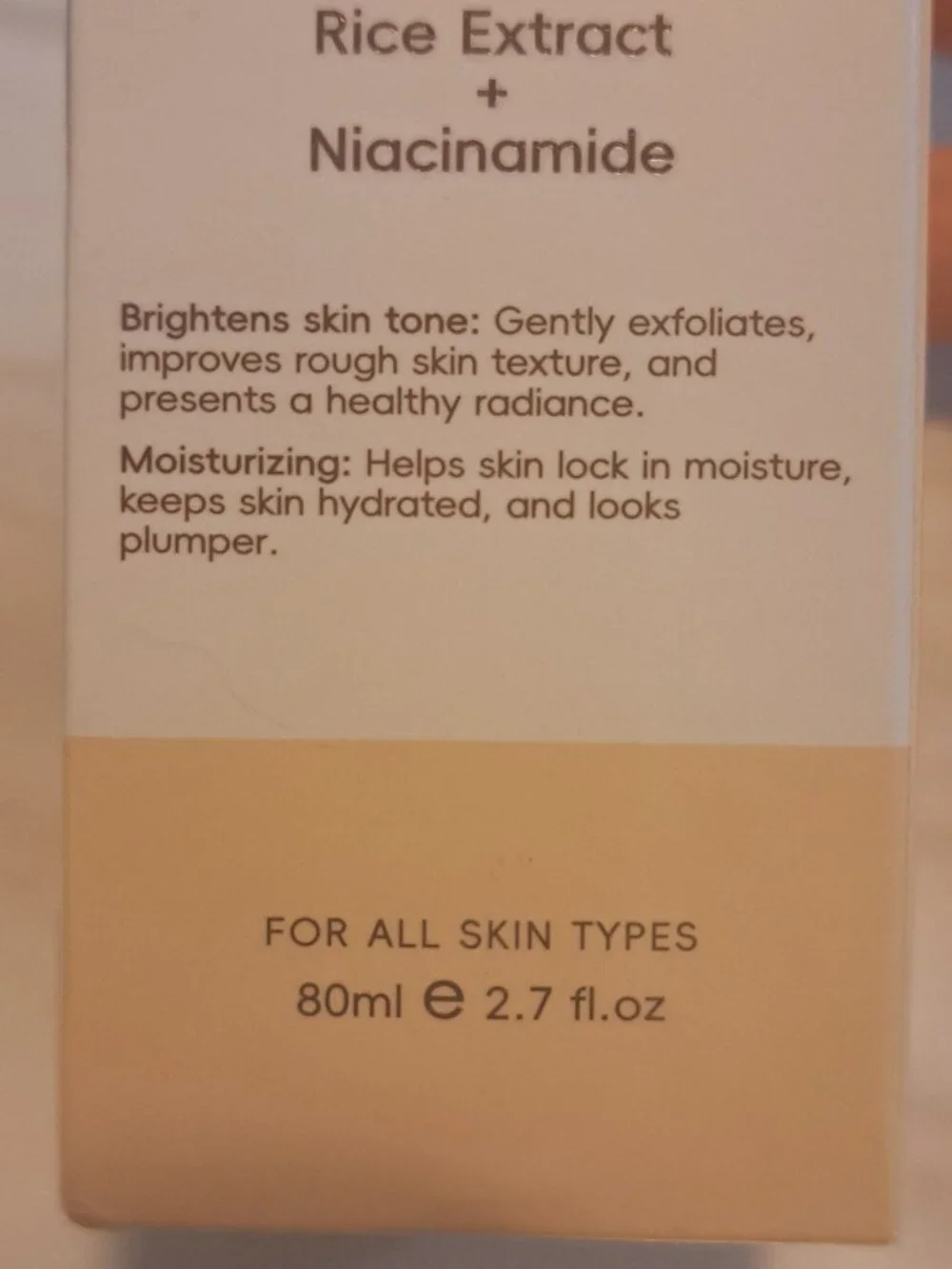 LYNZ PURE LIGHT RICE EXFOLIATING AMPOULE